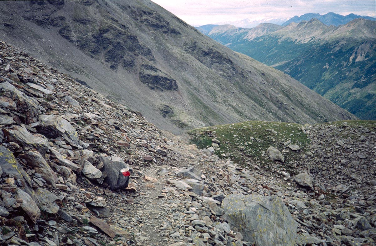 Weg zum Tellerjoch